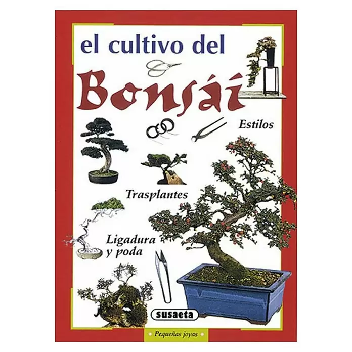 Libro de jardinería El cultivo del bonsai - Número de páginas: 96 - Vista superior