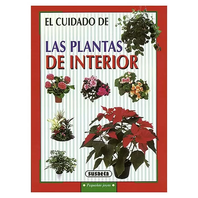 Libro de jardinería Las plantas de interior - Número de páginas: 144 - Vista superior
