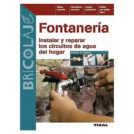 Libro Fontanería: Instalar y reparar los circuitos de agua del hogar (Número de páginas: 80)
