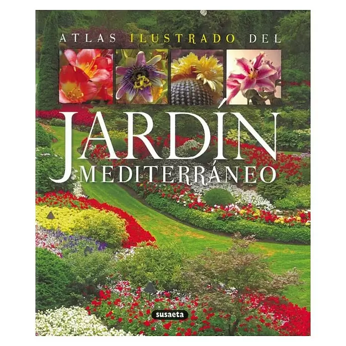 Libro de jardinería Jardín mediterráneo - Número de páginas: 256 - Vista superior