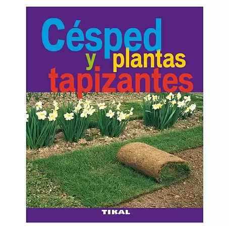Libro de jardinería Césped y plantas tapizantes