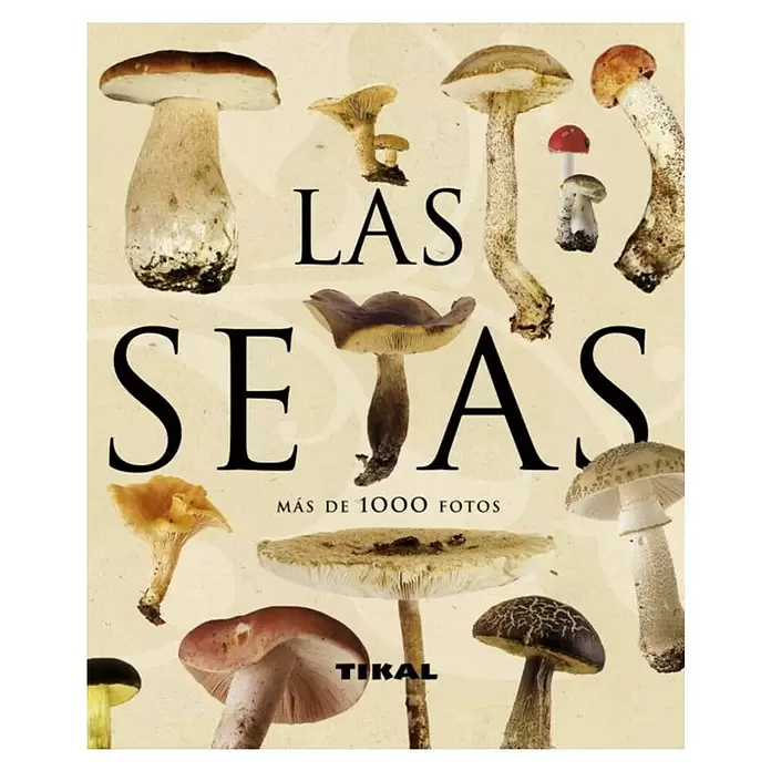 Libro de jardinería Las setas - Número de páginas: 242 - Vista superior