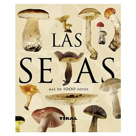 Libro de jardinería Las setas