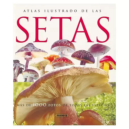 Libro de jardinería Atlas ilustrado de las setas