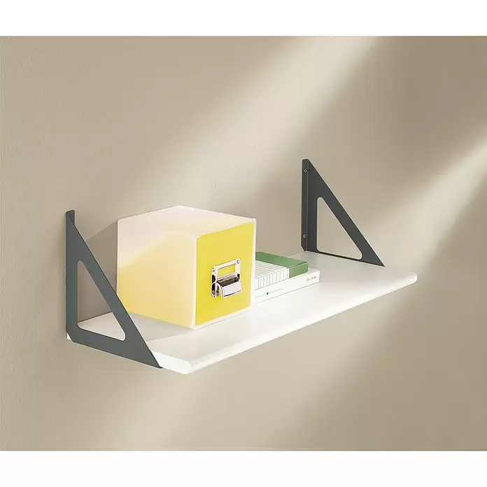 Dolle Stegkonsole TRI - L x H: 240 x 240 mm, Schwarz - Stimmungsaufnahme