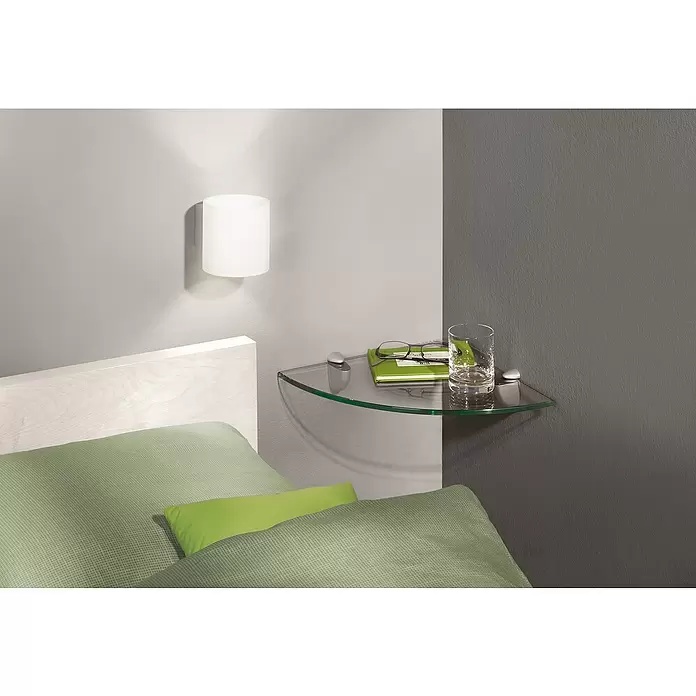 Dolle Glasboden Corner - L x B x S: 25 x 25 x 0,8 cm, Klar - Stimmungsaufnahme