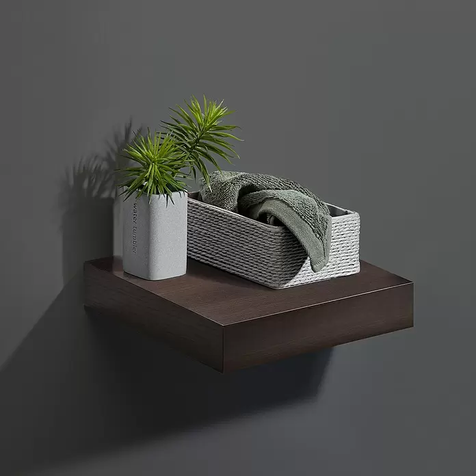 Dolle Wandboard Big Boy - L x B x H: 90 x 25 x 5 cm, Braun, Belastbarkeit: 30 kg - Stimmungsaufnahme
