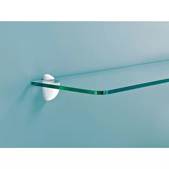 Dolle Wandregalhalter-Set Jam - Belastbarkeit: 25 kg, Weiß, 2 Stk. - Detailaufnahme