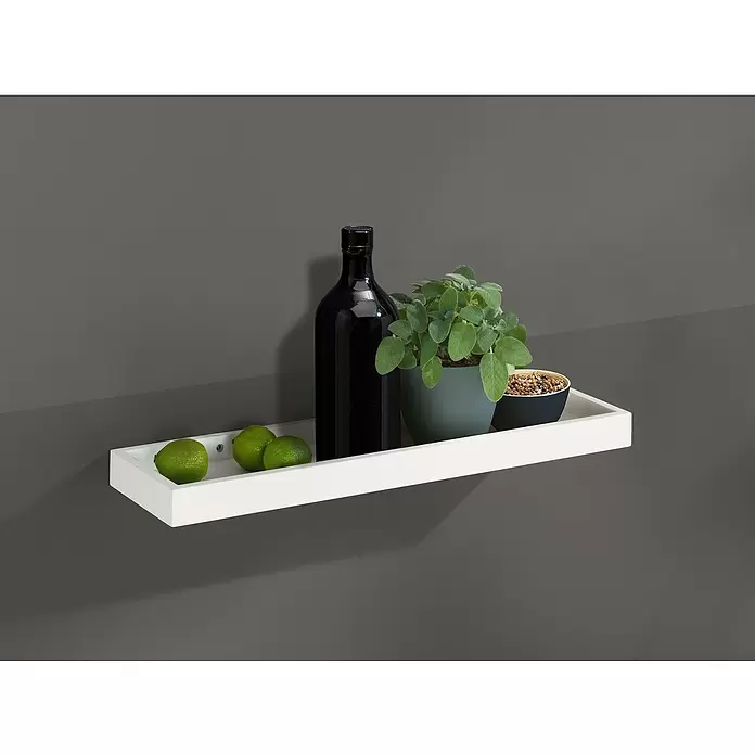 Dolle Estante de pared Loggia - L x An x Al: 40 x 15 x 4 cm, Blanco - Foto ambiente