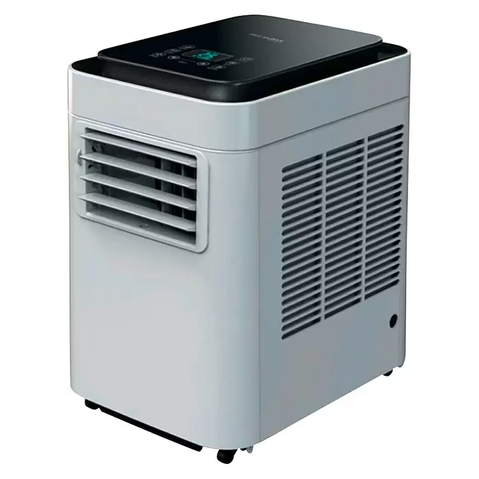 Proklima Mobilni klima uređaj AF-9000P - Maksimalni kapacitet hlađenja po uređaju u W: 2.600 W, Rashladni plin: R290 - Dijagonalni pogled