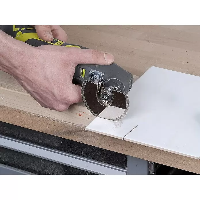 Wolfcraft Diamant-Segmentsägeblatt Pro - Durchmesser: 85 mm - Anwendungsbeispiel