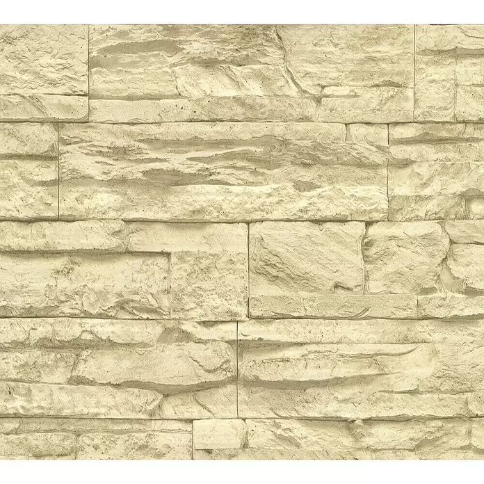 AS Creation Vliestapete Elements Murano - Beige/Creme, Steinoptik, L x B: 10,05 x 0,53 m - Detailaufnahme