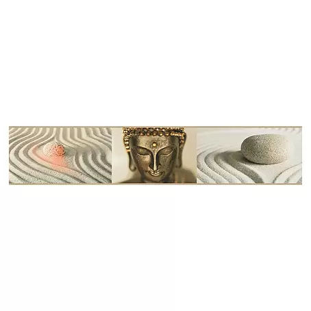 AS Creation  Tapetenborte Stick Ups Buddhakopf