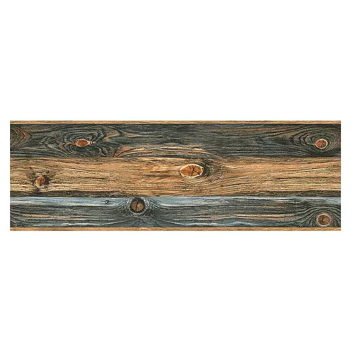 AS Creation Tapetenborte Stick Ups Holz Optik - Braun, L x B: 5 x 0,17 m - Vorderansicht