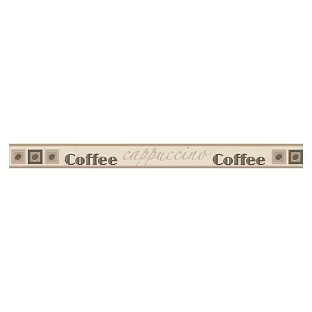 AS Creation  Tapetenborte Stick Ups Coffee