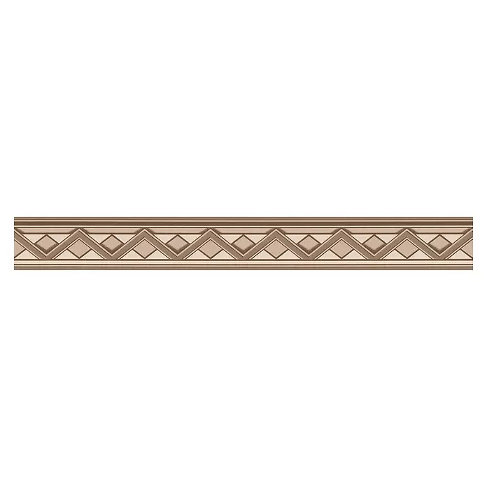 AS Creation Only Borders Tapetenborte Cappuccino - Creme/Braun, L x B: 5 x 0,05 m - Vorderansicht