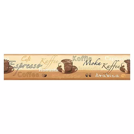 AS Creation  Tapetenborte Stick Ups Kaffee