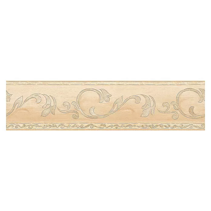 AS Creation Tapetenborte Stick Ups Ranke Beige - Beige, L x B: 5 x 0,13 m - Vorderansicht