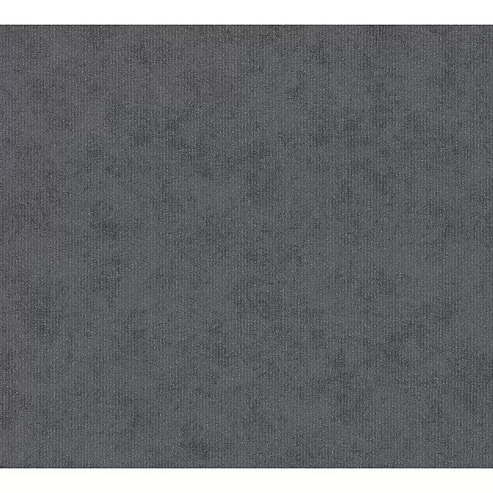 AS Creation Vliestapete Memory 3 - Anthrazit, Uni, L x B: 10,05 x 0,53 m - Detailaufnahme