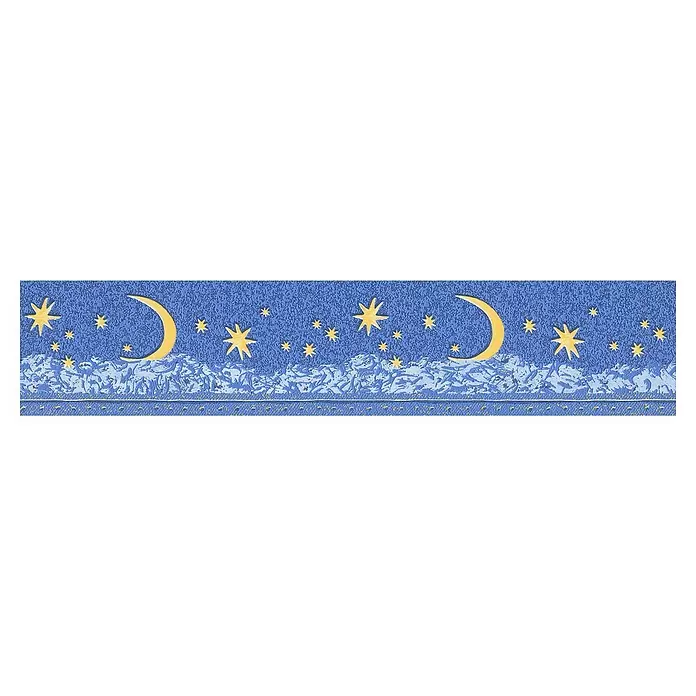 AS Creation Tapetenborte LEU.-STERN - Blau/Gelb, 5 x 0,13 m, Vinyl - Vorderansicht