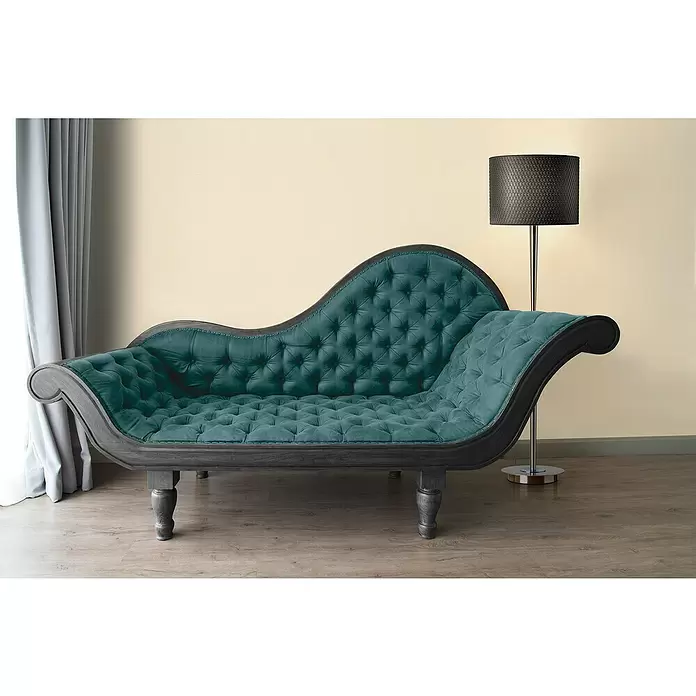 AS Creation Vliestapete Secret Garden - Creme, Uni, L x B: 10,05 x 0,53 m - Stimmungsaufnahme