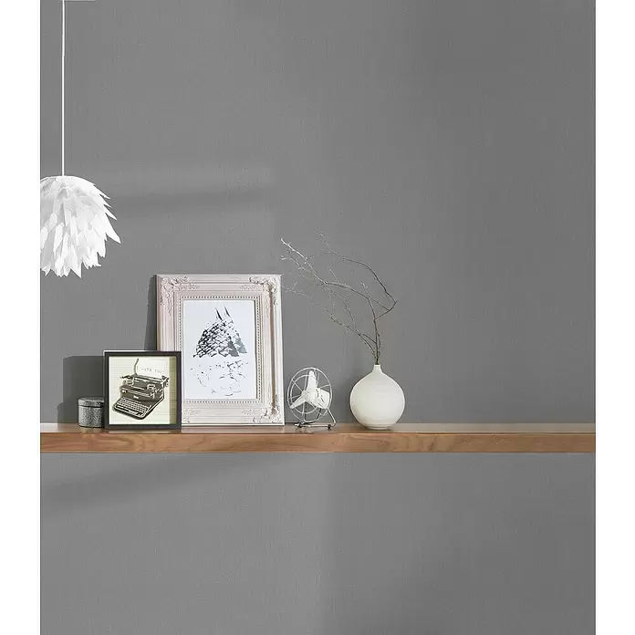 AS Creation Vliestapete Elegance 2 - Grau, L x B: 10,05 x 0,53 m - Stimmungsaufnahme