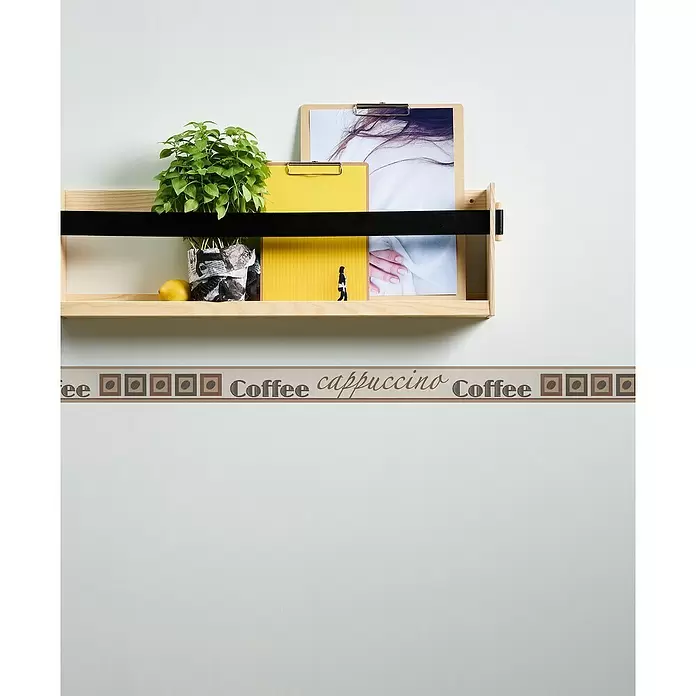 AS Creation Tapetenborte Stick Ups Coffee - Braun/Beige, L x B: 5 x 0,05 m - Stimmungsaufnahme
