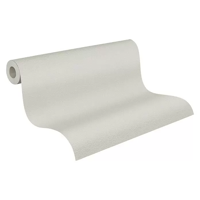 AS Creation Vliestapete Secret Garden - Beige, Uni, L x B: 10,05 x 0,53 m - Diagonale Ansicht