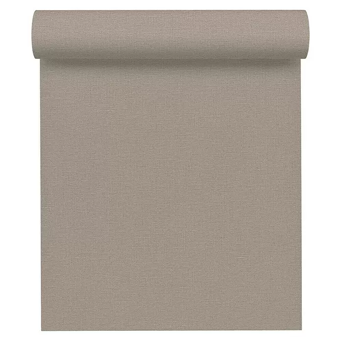 AS Creation Vliestapete Secret Garden - Grau, Uni, L x B: 10,05 x 0,53 m - Vorderansicht