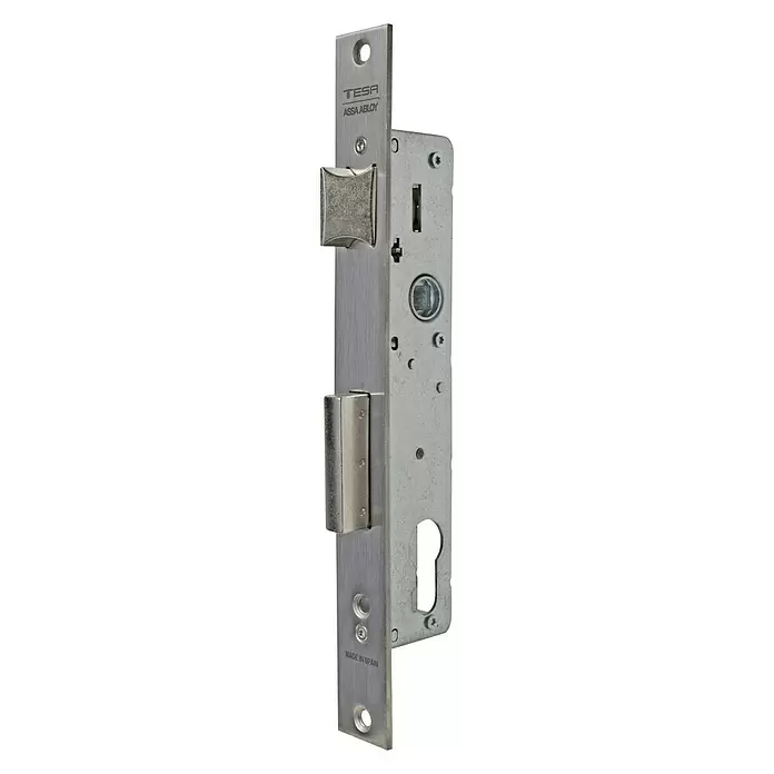 Tesa Assa Abloy Cerradura empotrable para puerta 221038SSI B - Cerradura embutida - Vista angular