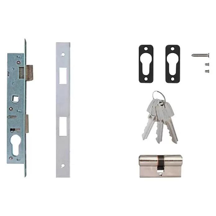Tesa Assa Abloy Bombín para cerradura 220015HZV - Ancho: 13,5 mm, Cerradura embutida - Vista frontal