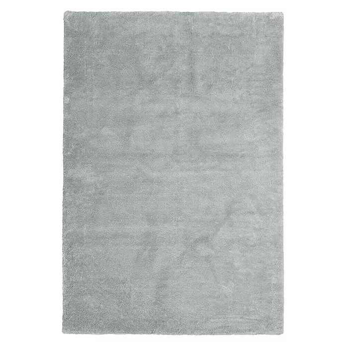 Alfombra Flow - Plateado, 150 x 80 cm, 100% poliéster - Vista descendente