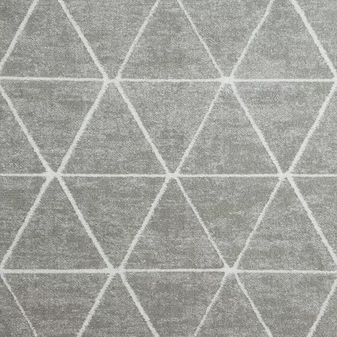 Alfombra Vegas - Gris, 170 x 120 cm, 100 % polipropileno - Primer plano