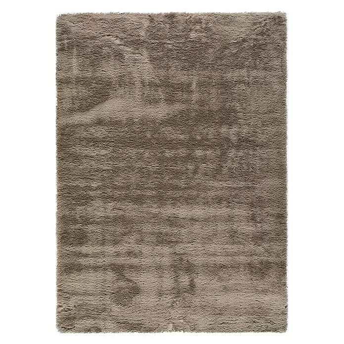 Alfombra de pelo corto Dora - Lino, 170 x 120 cm, 100% poliéster - Vista descendente