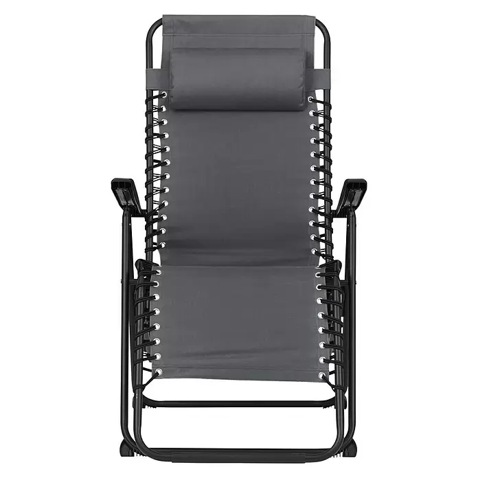 Relaxsessel - B x T x H: 66 x 102 x 111 cm, Castor Grey - Vorderansicht
