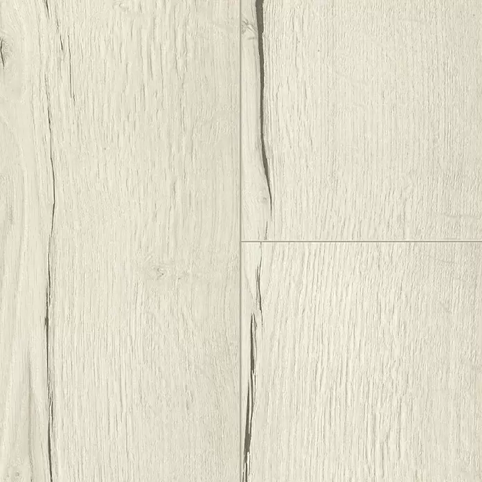 Egger Home Aqua+ Handmuster Creston Eiche weiß - 350 x 230 x 8 mm, Landhausdiele - Detailaufnahme