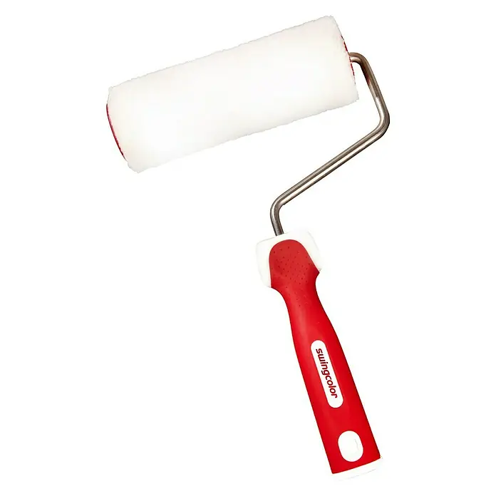 swingcolor Farbroller Spritzfrei-Roller - Breite Walze: 18 cm, Bügelstärke: 8 mm - Diagonale Ansicht