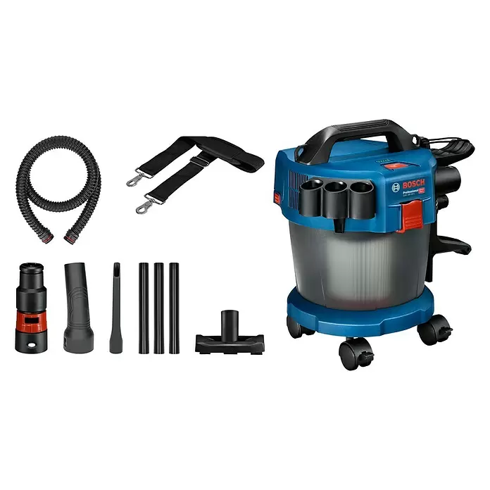 Bosch Professional Akumulatorski usisavač za mokro i suho usisavanje GAS 18V-10L - 18 V, Bez akumulatora - Dijagonalni pogled