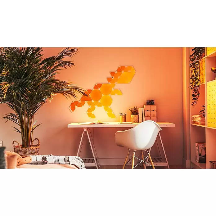 Nanoleaf LED panel - D x Š x V: 23 x 20 x 0,6 cm, Bijele boje, RGBW - Živopisni prikaz