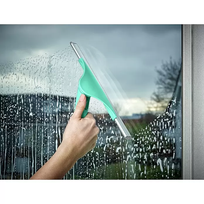 Leifheit Limpiador de cristales Powerslide XL - Ancho: 40 cm - Producto en uso