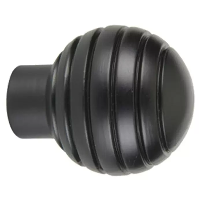 Tapa final Antique Esfera - Negro, 2 ud. - Vista frontal