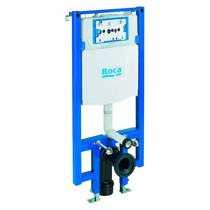 Roca Cisterna de WC empotrada Duplo One Compact - L x An x Al: 8 x 49,6 x 112 cm - Vista angular