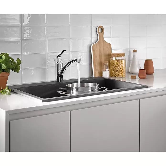 Grohe Start Spültischarmatur QuickFix - Chrom, Glänzend, Mittelhoher Auslauf - Stimmungsaufnahme