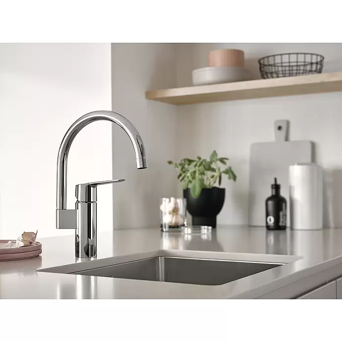 Grohe Start Grifo de cocina - Cromo, Brillante, Caño alto - Foto ambiente