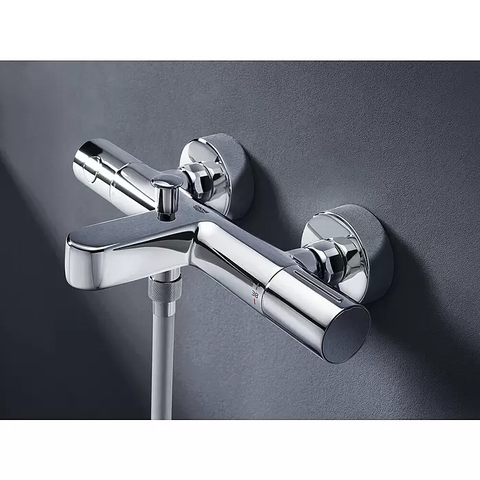Grohe Wannenthermostat Precision Get - Chrom, Glänzend - Stimmungsaufnahme