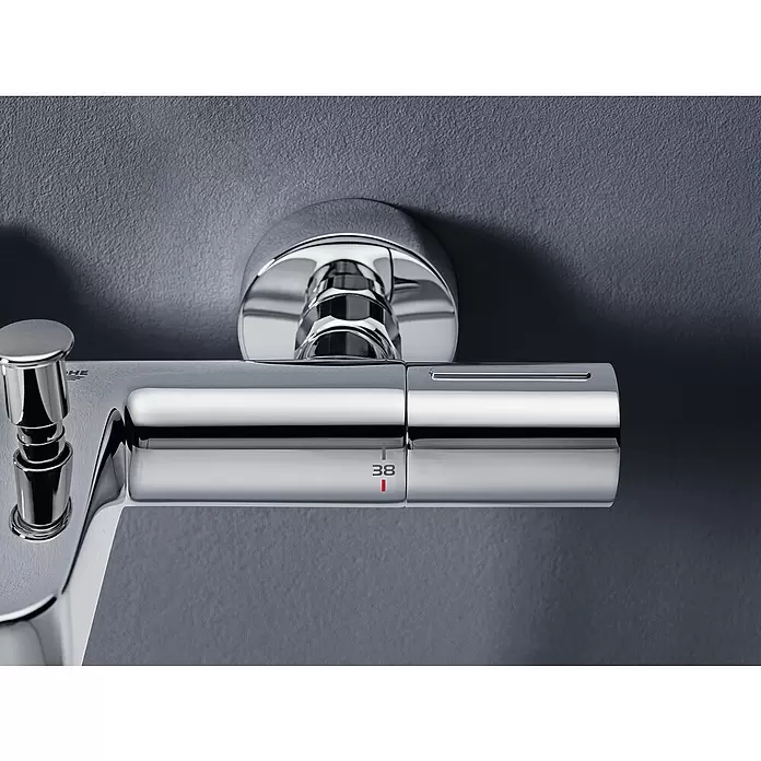 Grohe Grifo termostático de bañera - Cromo, Brillante - Foto ambiente