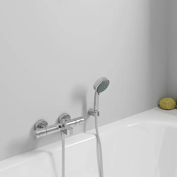 Grohe Wannenthermostat Precision Get - Chrom, Glänzend - Stimmungsaufnahme