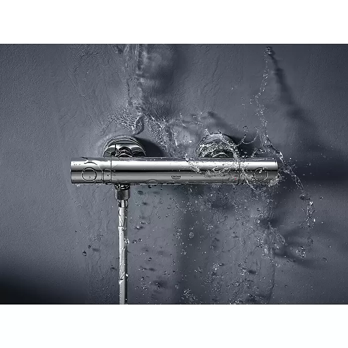 Grohe Brausethermostat Precision Get - Chrom, Glänzend - Stimmungsaufnahme