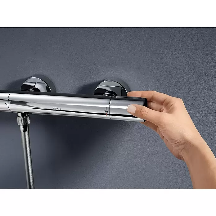 Grohe Brausethermostat Precision Get - Chrom, Glänzend - Stimmungsaufnahme