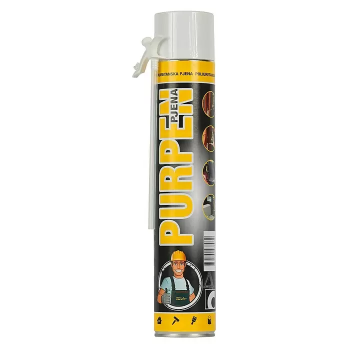 PU montažna pjena Purpen - 750 ml - Pogled sprijeda